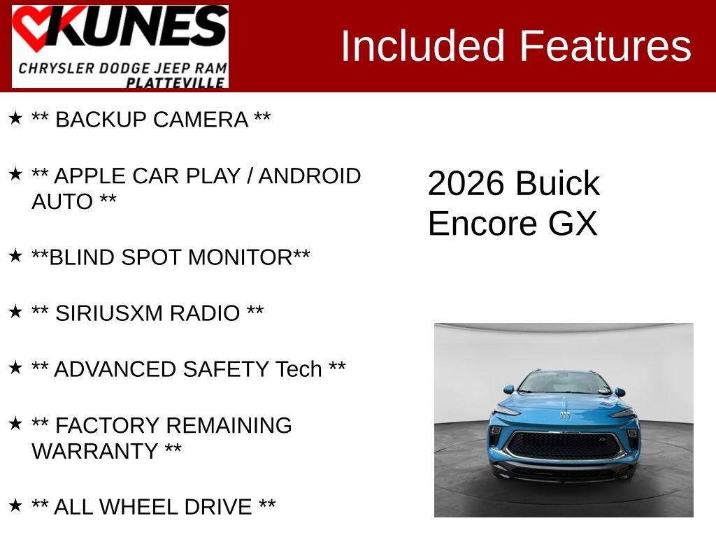 buick encore gx 2026 KL4AMESL7TB040088 image buick encore gx 2026 KL4AMESL7TB040088 image